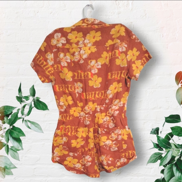 NWT’ Urban Outfitters Redhook Linen Coveralls - Small - Picture 2 of 2